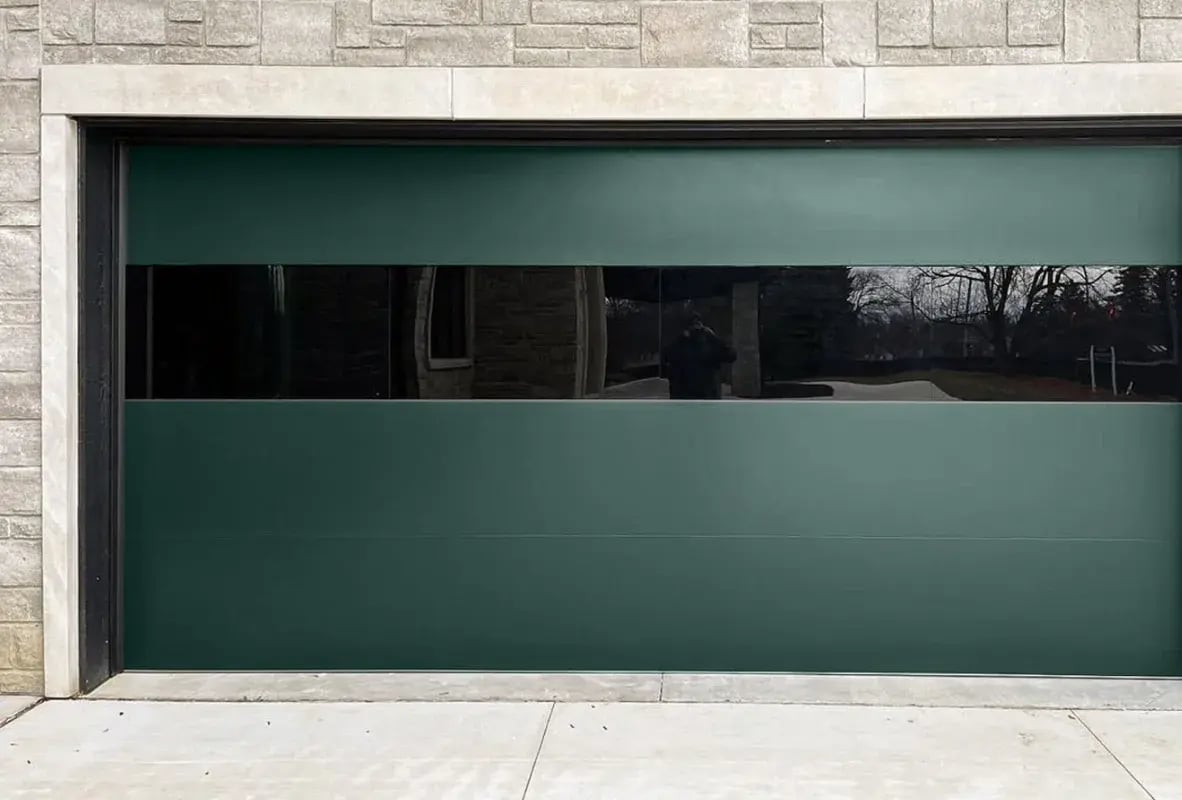 sterling garage door in evergreen